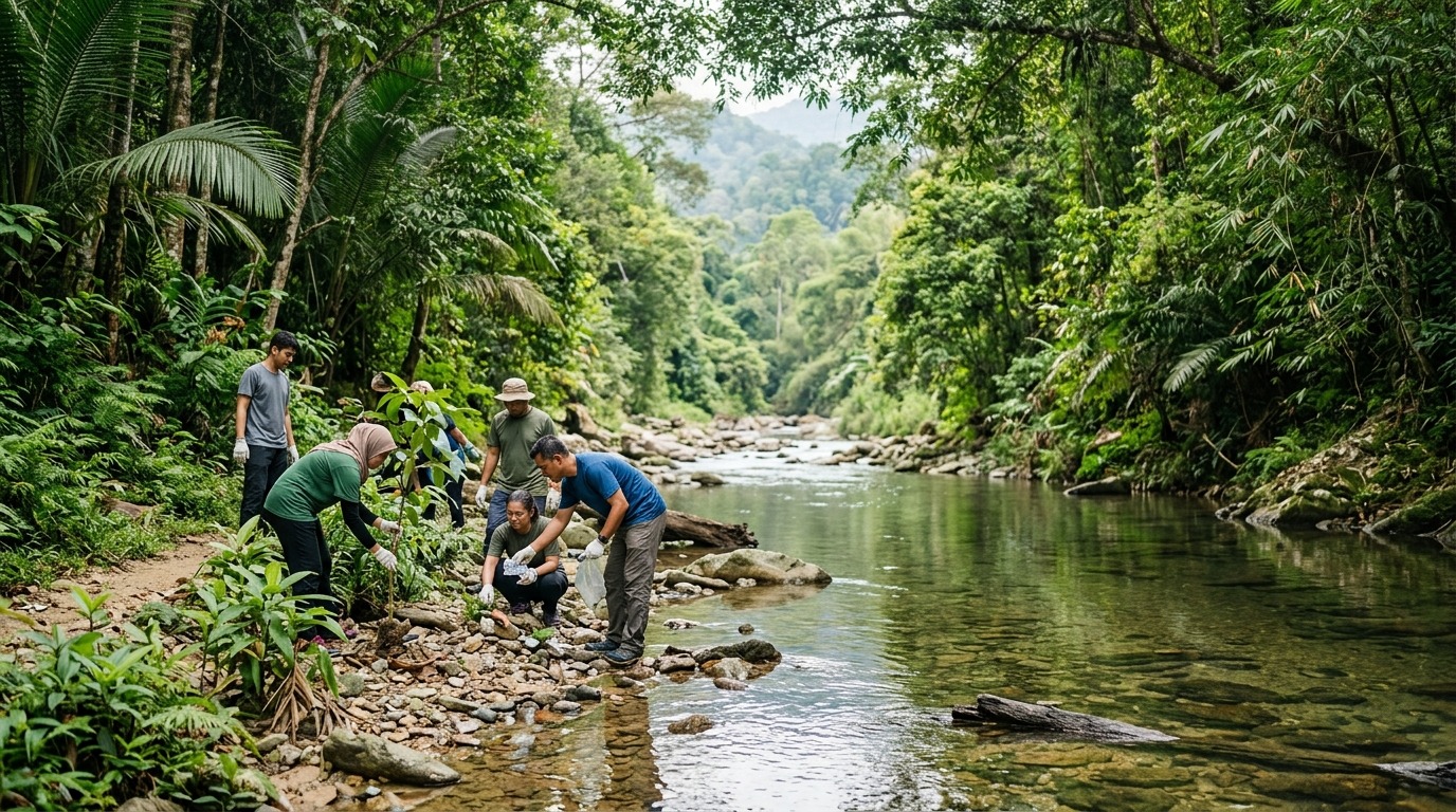 Sungai hijau