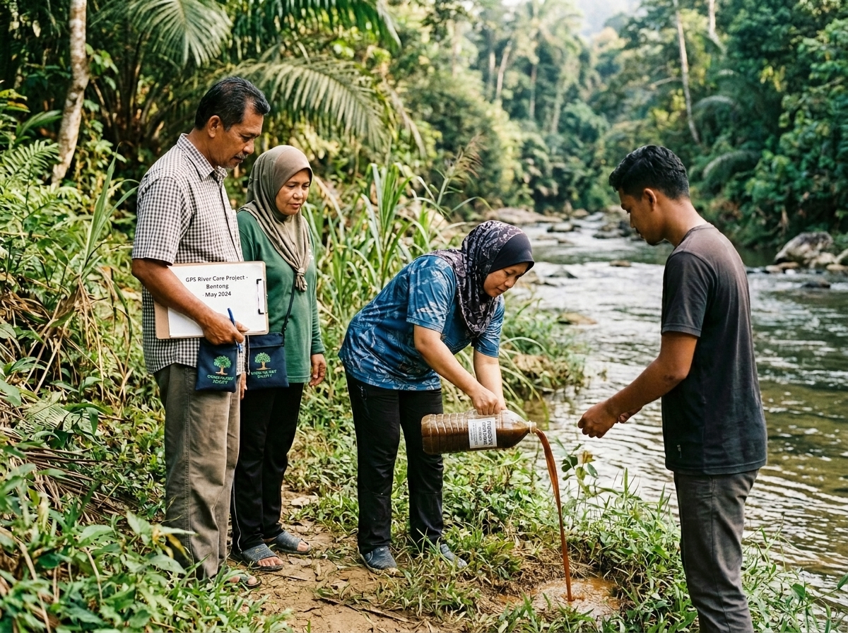 Rawatan sungai menggunakan teknologi RbB Effective Micro